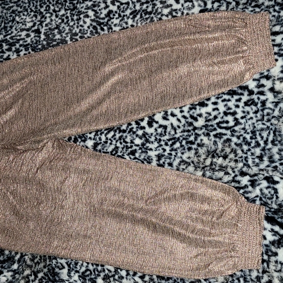 GILLIAN SHIMMER JOGGERS BY SATURDAY/SUNDAY ANTHROPOLOGIE PINK/ROSE SIZE XS NWT - Picture 12 of 16